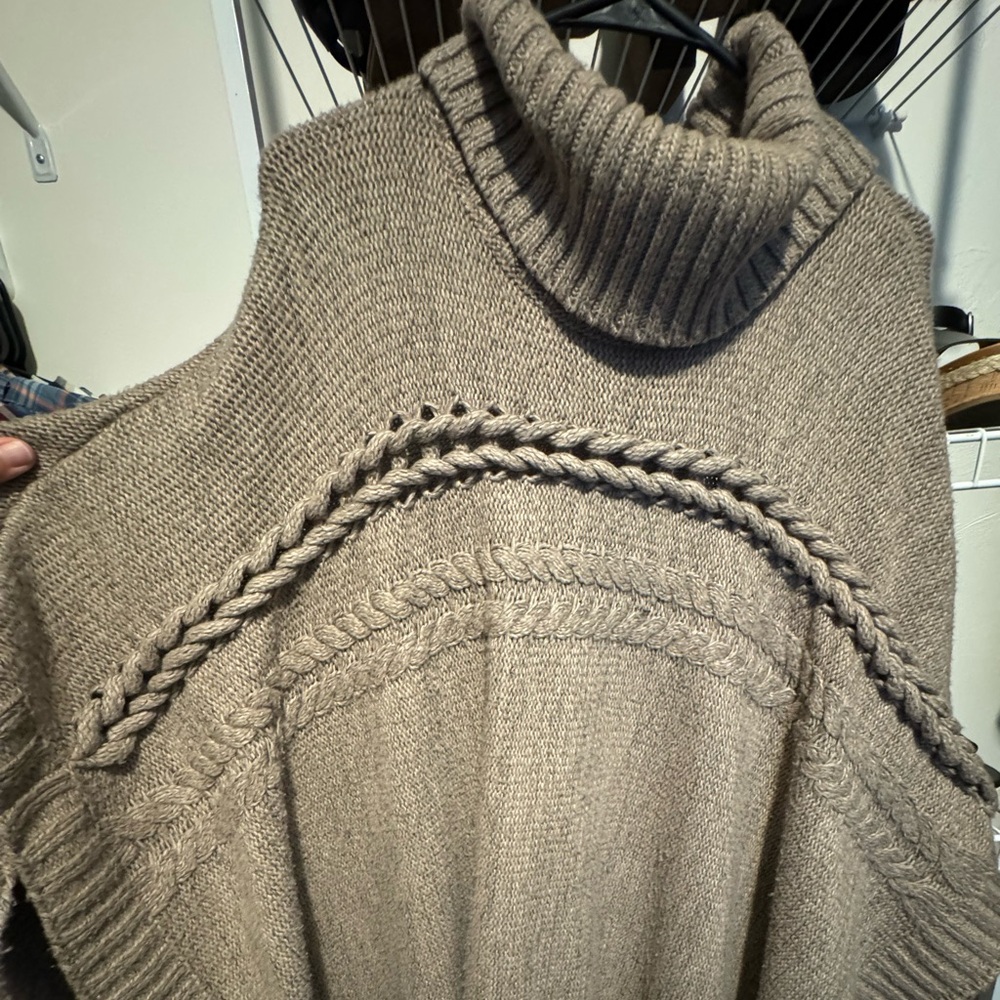 Simply Vera Wang sweater poncho.